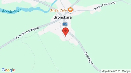 Affärslokaler till försäljning i Högsby - kort over placeringen