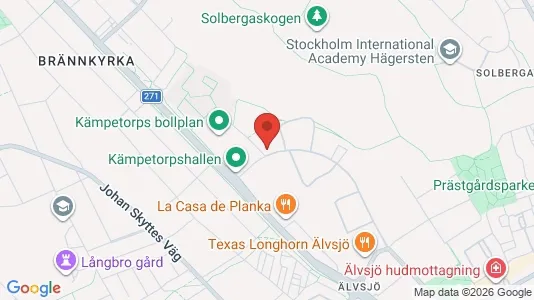 Kliniklokaler att hyra i Stockholm Innerstad - kort over placeringen