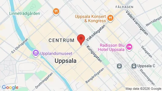 Kontorslokaler att hyra i Stockholm Innerstad - kort over placeringen
