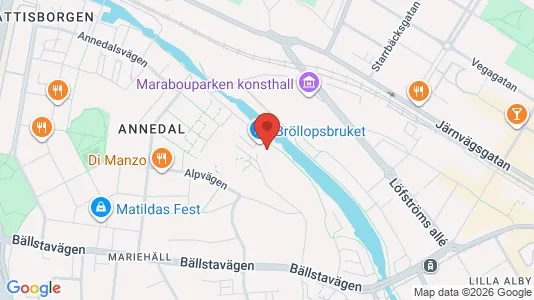 Lagerlokaler att hyra i Västerort - kort over placeringen