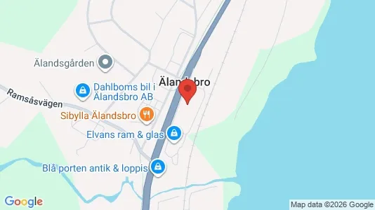 Affärslokaler till försäljning i Härnösand - kort over placeringen