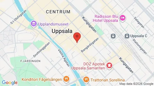 Kontorslokaler att hyra i Uppsala - Bild från Google Street View