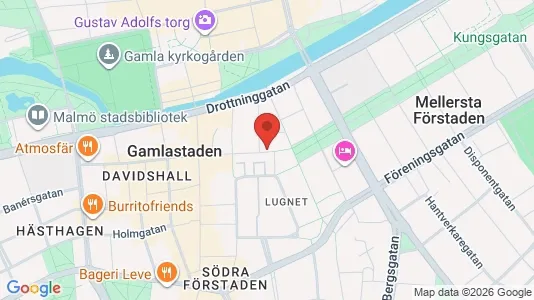Kontorslokaler att hyra i Malmö Centrum - Bild från Google Street View