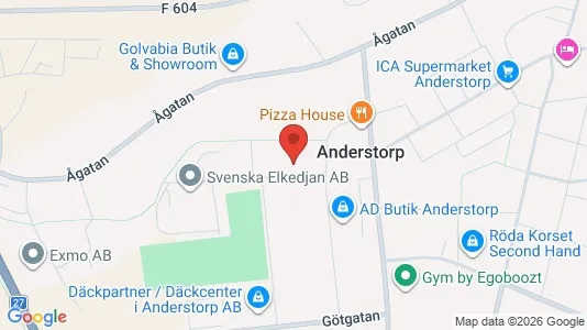 Lagerlokaler till försäljning i Gislaved - Bild från Google Street View