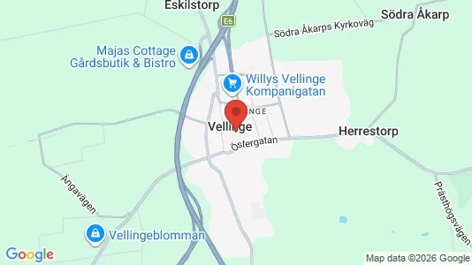 Kontorslokaler att hyra i Vellinge - Bild från Google Street View