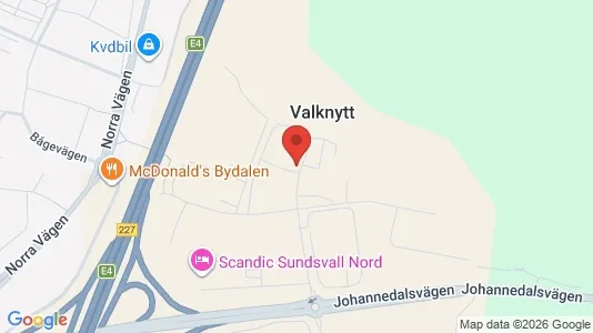 Kontorslokaler att hyra i Sundsvall - Bild från Google Street View