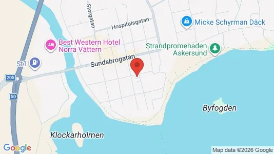 Affärslokaler till försäljning i Askersund - Bild från Google Street View