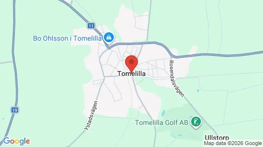 Bostadsfastigheter till försäljning i Tomelilla - Bild från Google Street View