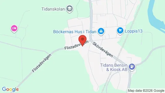 Affärslokaler till försäljning i Skövde - kort over placeringen