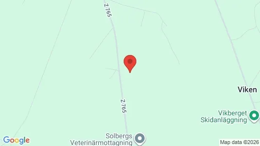 Affärslokaler till försäljning i Strömsund - kort over placeringen