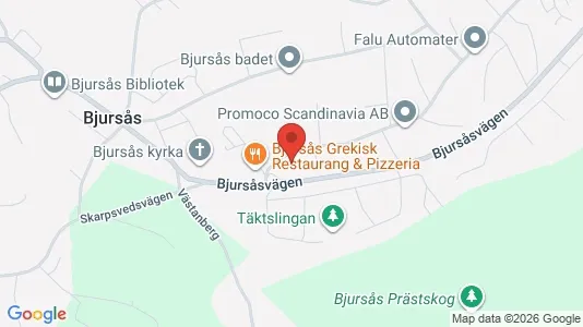 Affärslokaler till försäljning i Leksand - kort over placeringen