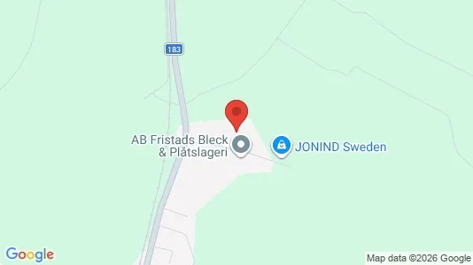 Affärslokaler till försäljning i Borås - kort over placeringen