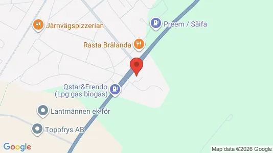 Affärslokaler till försäljning i Vänersborg - kort over placeringen