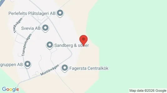 Affärslokaler till försäljning i Fagersta - kort over placeringen