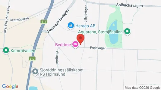 Affärslokaler till försäljning i Umeå - kort over placeringen