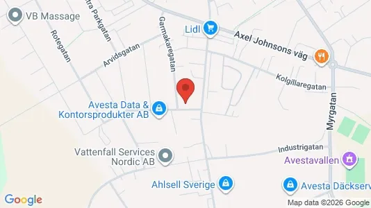 Bostadsfastigheter till försäljning i Avesta - Bild från Google Street View