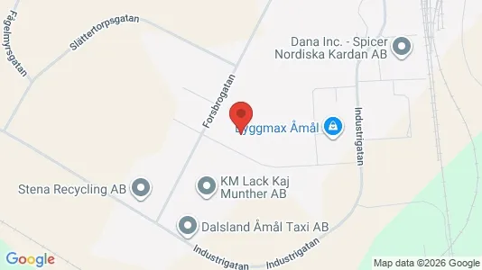 Affärslokaler till försäljning i Område ej specificerat - kort over placeringen