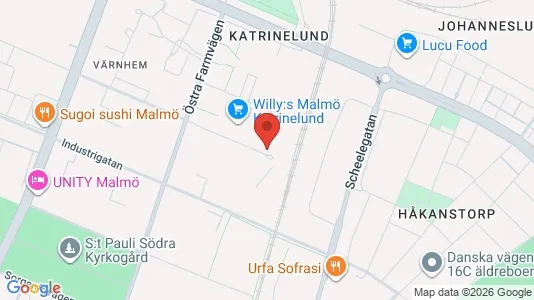 Affärslokaler till försäljning i Malmö Centrum - Bild från Google Street View