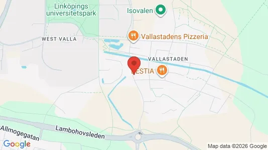 Affärslokaler till försäljning i Linköping - kort over placeringen