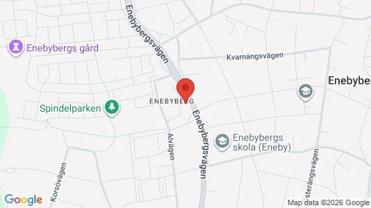 Kliniklokaler till försäljning i Danderyd - kort over placeringen