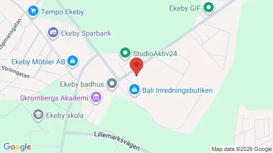 Affärslokaler att hyra i Bjuv - kort over placeringen