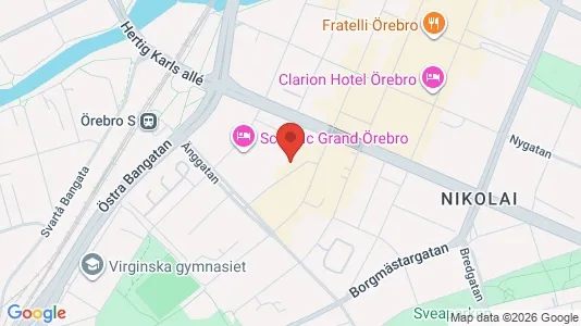 Kontorslokaler att hyra i Örebro - Bild från Google Street View