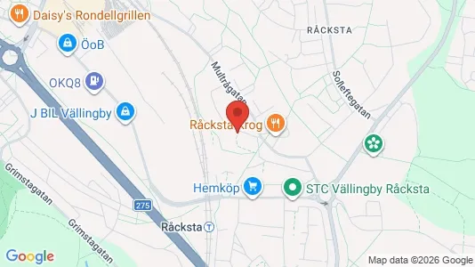 Affärslokaler att hyra i Västerort - kort over placeringen