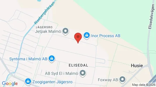 Lagerlokaler att hyra i Fosie - Bild från Google Street View