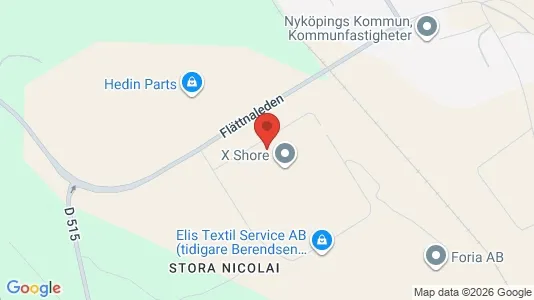 Affärslokaler att hyra i Nyköping - Bild från Google Street View