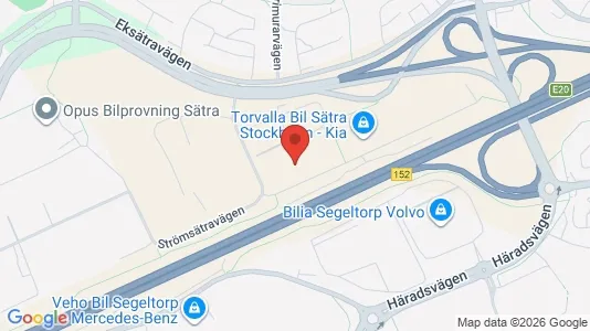 Lagerlokaler att hyra i Söderort - Bild från Google Street View