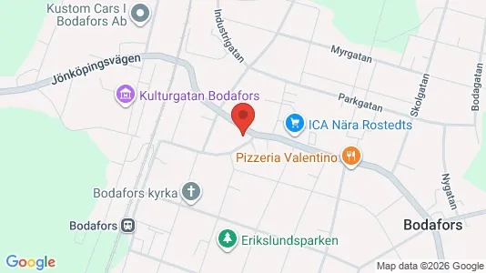 Affärslokaler till försäljning i Nässjö - Bild från Google Street View