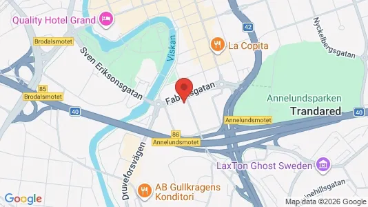 Kontorslokaler att hyra i Borås - Bild från Google Street View