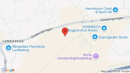 Industrilokaler att hyra i Borås - Bild från Google Street View