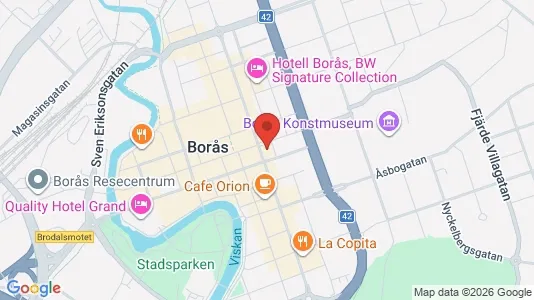 Kontorslokaler att hyra i Borås - Bild från Google Street View