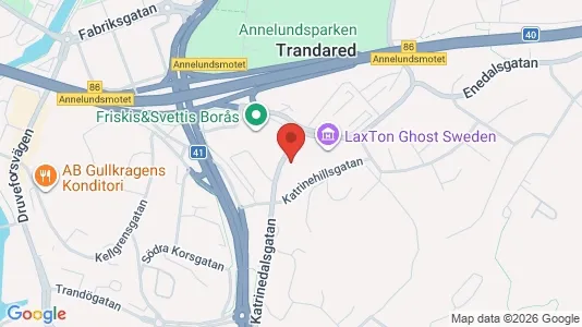 Lagerlokaler att hyra i Borås - Bild från Google Street View