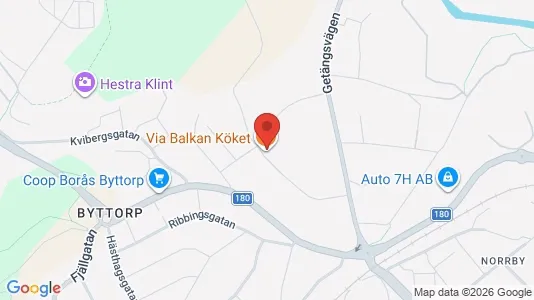 Lagerlokaler att hyra i Borås - Bild från Google Street View