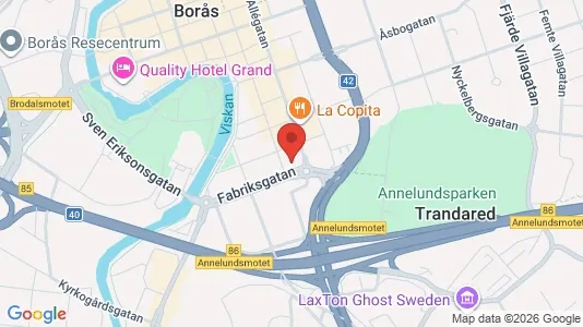 Kontorslokaler att hyra i Borås - Bild från Google Street View