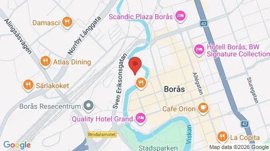 Kontorslokaler att hyra i Borås - Bild från Google Street View