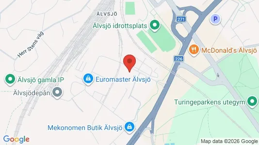 Kontorslokaler att hyra i Söderort - kort over placeringen