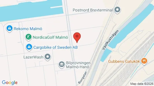 Industrilokaler att hyra i Malmö Centrum - Bild från Google Street View