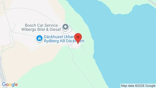 Lagerlokaler att hyra i Luleå - kort over placeringen