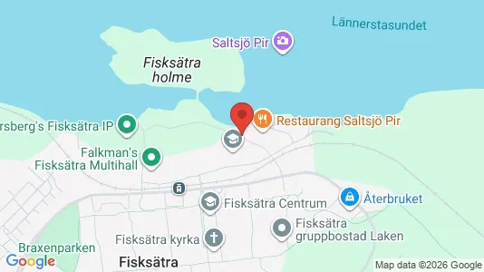 Affärslokaler att hyra i Nacka - kort over placeringen
