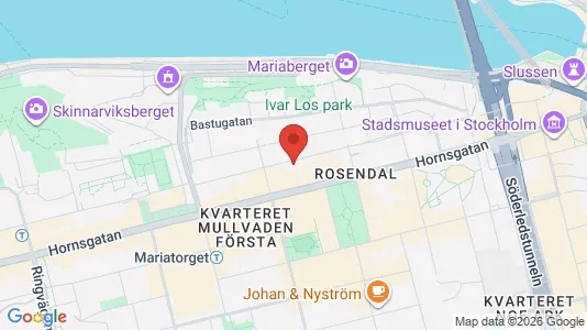 Kontorslokaler att hyra i Stockholm Innerstad - kort over placeringen
