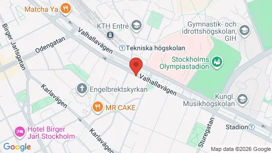 Kliniklokaler till försäljning i Östermalm - kort over placeringen