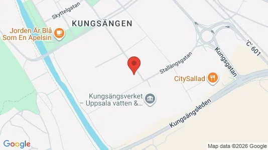 Industrilokaler att hyra i Uppsala - Bild från Google Street View