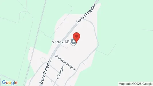 Affärslokaler att hyra i Hässleholm - kort over placeringen