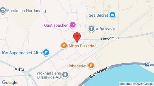 Bostadsfastigheter till försäljning i Ovanåker - kort over placeringen