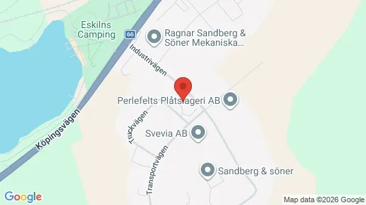 Affärslokaler till försäljning i Fagersta - kort over placeringen