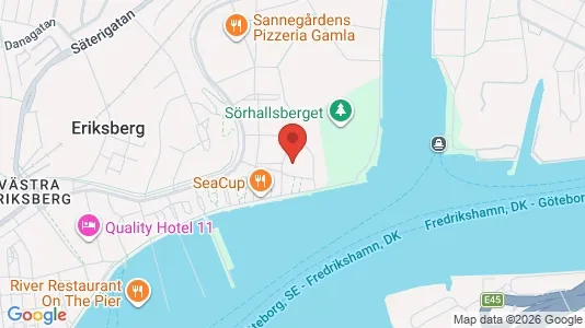 Lagerlokaler att hyra i Lundby - kort over placeringen