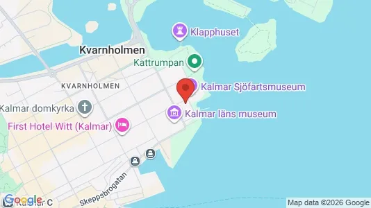Kontorslokaler att hyra i Kalmar - kort over placeringen